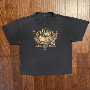 Y2K Sturgis Black Hills Rally Biker Tee Motorcycle Grunge
